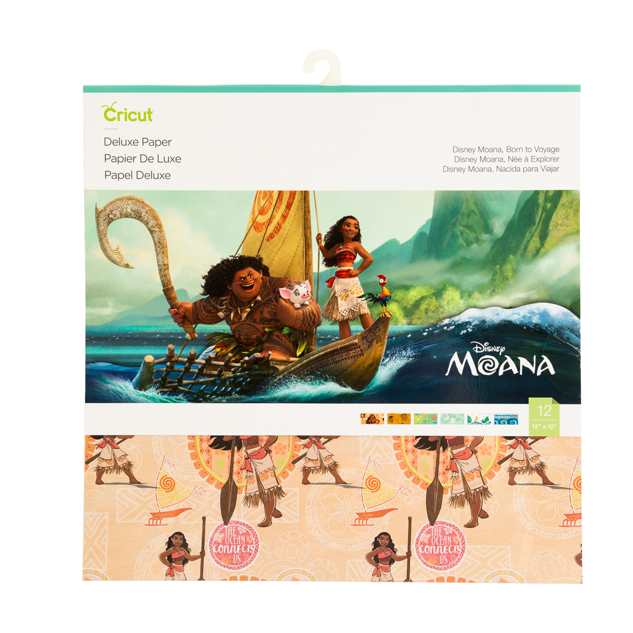 Cricut® Disney® Moana Born To Voyage Deluxe Paper, 12" x 12"